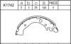 HONDA 43153SNAA01 Brake Shoe Set
